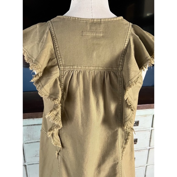 Anthropologie Pilcro Buttondown Tunic Dress S - Picture 6 of 10